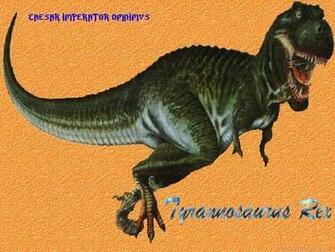 Admirado Por Muchos Tyranosaurus Rex En Una Postura Nada Amigable