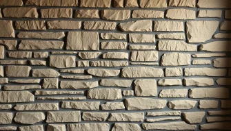 Faux Castle Stone Wallpaper