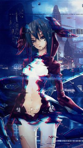 Anime Girl Wallpaper iPhone X Teahub Io