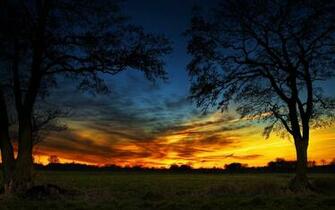 Fire On The Sky Wallpaper Jpeg Image