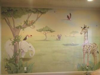 Jungle Theme Kids Room IwallHD Wallpaper HD