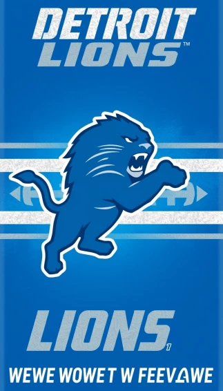 Detroit Lions Phone Wallpaper