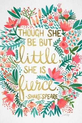 Little Fierce By Cat Coquillette On Typography