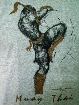 Thaikick Muay Thai Kickboxing Image To Wallpaper