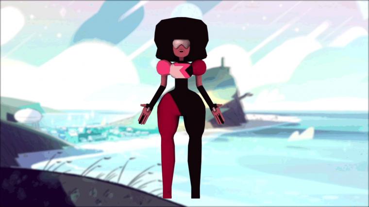 Steven Universe Garnet Turntable By Davebaldwin3d