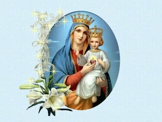 Mary Wallpaper Mother Blessed