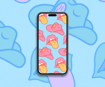 Preppy Smiley Face Aesthetic Wallpaper