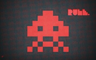 Space Invader Wallpaper