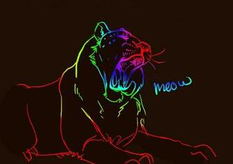 Trippy Lion Cover Photo By Ivygreane