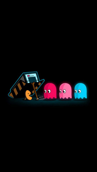 HD Pacman Wallpaper