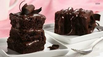 Chocolate Cake Wallpaper