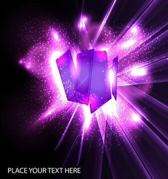 Bright Neon Effects Vector Material
