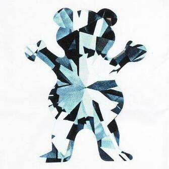 Diamond Supplyco Grizzly Supply Simplicity Bear Tee