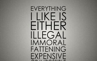 Humor Quotes Typography Wallpaper