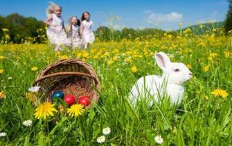 Spring Easter Is A Great Wallpaper For Your Computer Desktop
