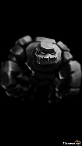 Golem Black White Clash Of S Wallpaper Clasher Us
