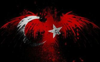 Eagles Flags Turkey Wallpaper Background