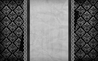 Pretty Black Damask Dots Ger Template Special Request