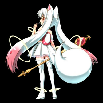 Kyubey Human Render By Sakutaneko