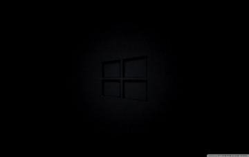Ultra HD Black Wallpaper Windows