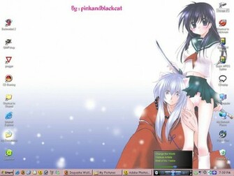 Inuyasha And Kagome Red