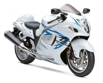 Suzuki Hayabusa Gsx1300r Silver Color