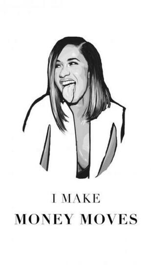 Cardi B Wallpaper To Design Lyrics