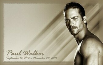 Paul Walker Exclusive HD Wallpaper