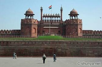 Red Fort Delhi India Shunya