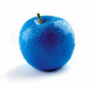 Blue Apple HD Wallpaper Background
