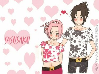 Sasusaku Funny Love Wallpaper By Fey Rayen