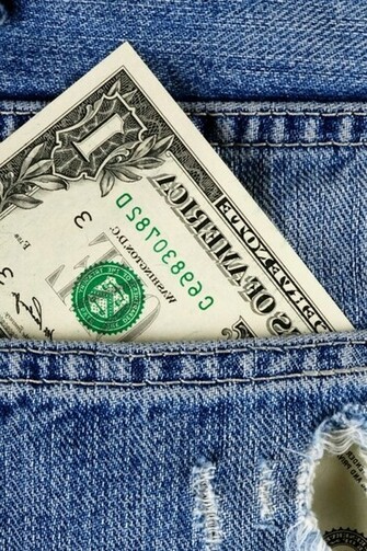 One Dollar Bill iPhone HD Wallpaper