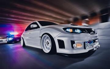Cars Police Subaru Impreza Wrx Sti Wallpaper