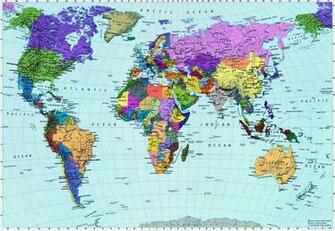 World Map Wallpaper For Kids Rooms