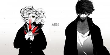 Wallpaper Dabi Toga Himiko Boku No Hero Academia Black And