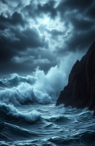 Stormy Ocean Wallpaper