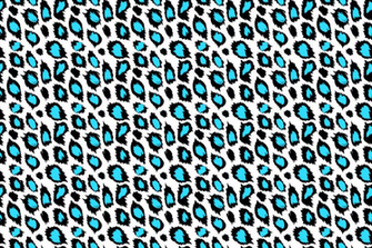 Print Rainbow Leopard Neon Animal