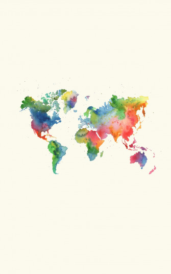 World Map Wallpaper Travel More Cute