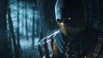 Mortal Kombat X Scorpion Wallpaper GamesHD