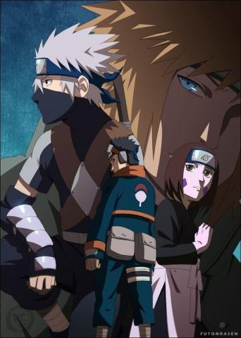 Team Minato Image Obito Rin And Kakashi HD