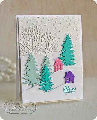 Taylored Expressions Design Team A Winter Scene