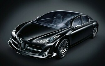 Black Peugeot Rc HD Wallpaper Car