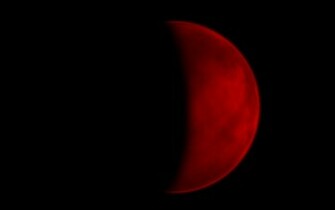 Red Moon Wallpaper HD In Space Imageci