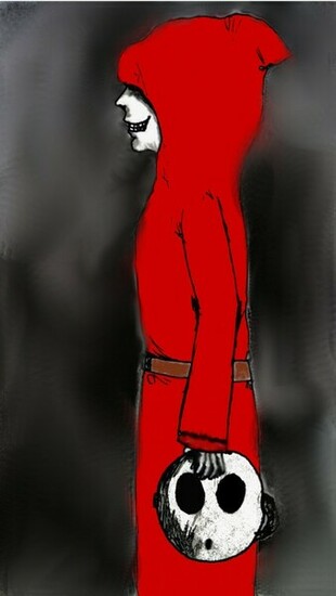 Shy Guy Without Mask By Cah Evil