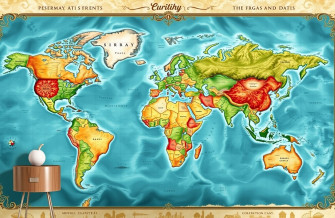 World Map Wallpaper High Resolution