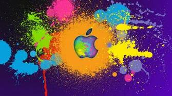 Amazing Apple Logo Gadget Desktop Wallpaper H