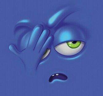 Funny Sad Faces Wallpaper