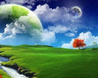 Fresh Animated Scenery HD Wallpaper Anime