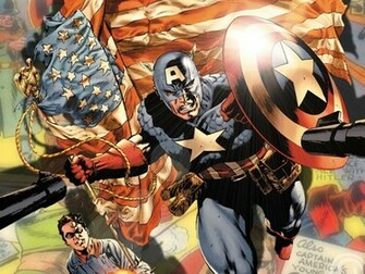 Captain America Marvel Comics Wallpaper