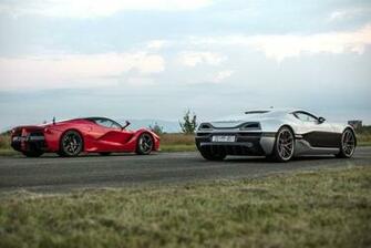 Rimac S Concept Electric Car Drag Races A Tesla Model
